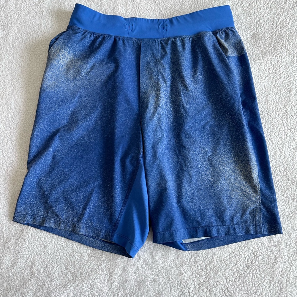 Lululemon T.H.E. Linerless Short 9” Blue Medium